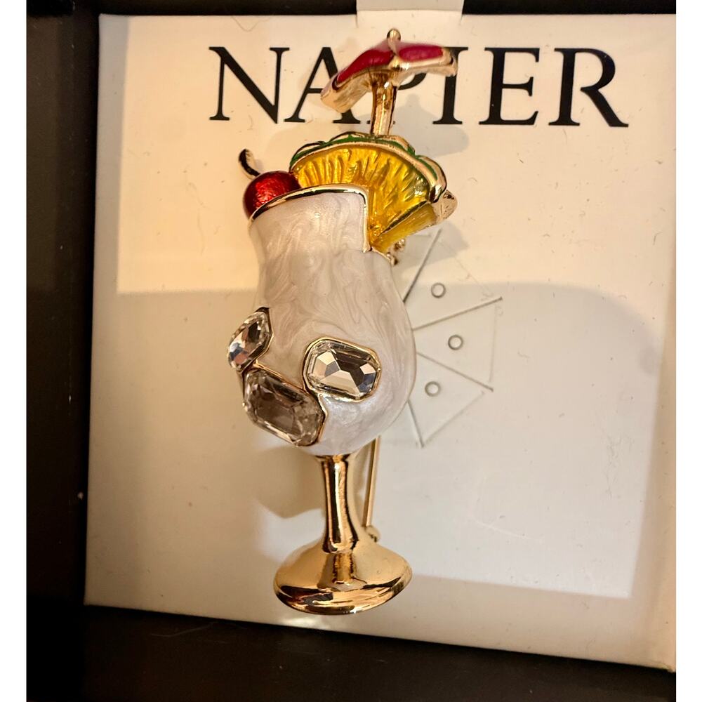 Copied - Napier NIB Flower Brooch